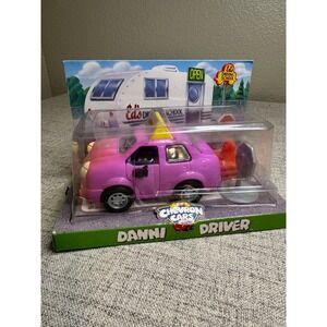 Chevron Cars Danni Driver 1998 Toy Car Student Driver Set w/ Accessories Vintage